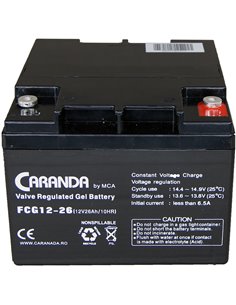 CARANDA FCG Stationara AGM / VRLA 12V 26Ah