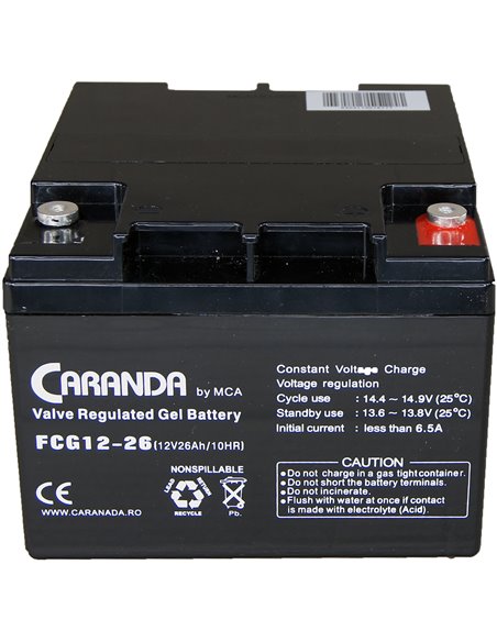 CARANDA FCG Stationara AGM / VRLA 12V 26Ah