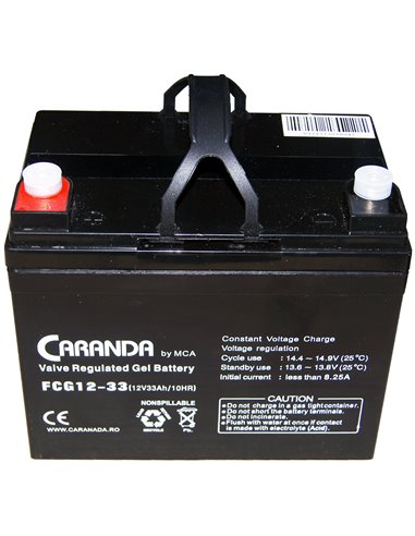 CARANDA FCG Stationara AGM / VRLA 12V 33Ah
