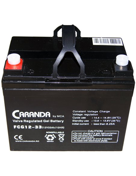 CARANDA FCG Stationara AGM / VRLA 12V 33Ah