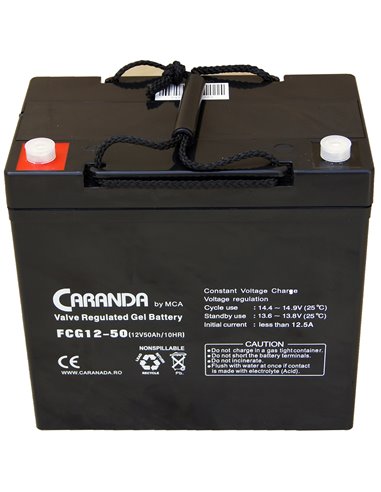 CARANDA FCG Stationara AGM / VRLA 12V 50Ah