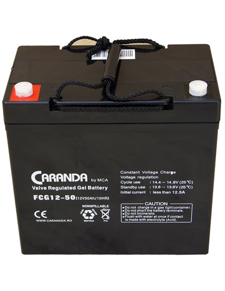 CARANDA FCG Stationara AGM / VRLA 12V 50Ah