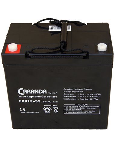 CARANDA FCG Stationara AGM / VRLA 12V 55Ah