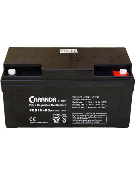 CARANDA FCG Stationara AGM / VRLA 12V 65Ah