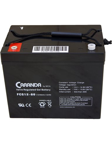 CARANDA FCG Stationara AGM / VRLA 12V 80Ah