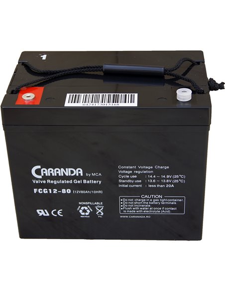 CARANDA FCG Stationara AGM / VRLA 12V 80Ah