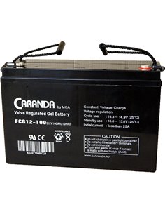 CARANDA FCG Stationara AGM / VRLA 12V 100Ah