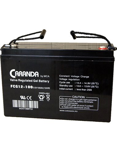 CARANDA FCG Stationara AGM / VRLA 12V 100Ah