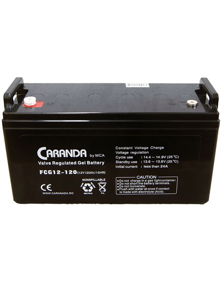 CARANDA FCG Stationara AGM / VRLA 12V 120Ah