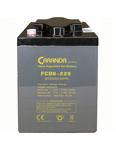 CARANDA FCD Deep Cycle 6V 225Ah