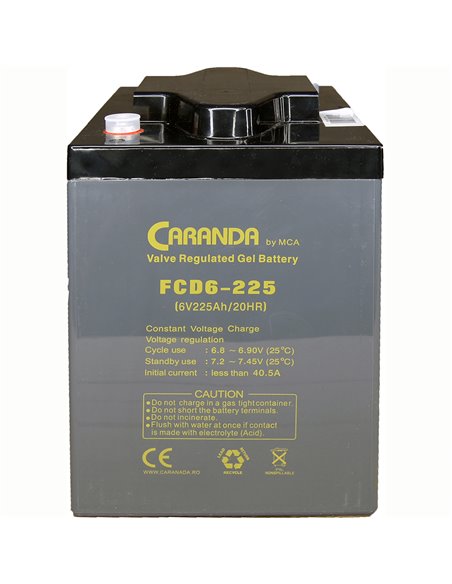 CARANDA FCD Deep Cycle 6V 225Ah
