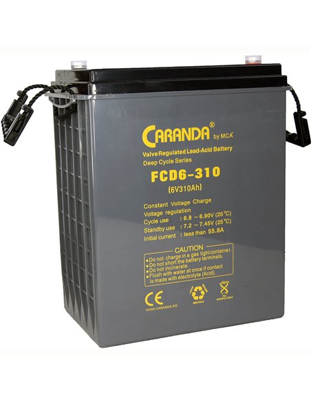 CARANDA FCD Deep Cycle 6V 310Ah