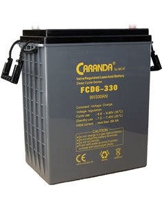 CARANDA FCD Deep Cycle 6V 330Ah