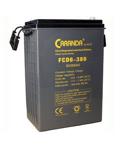 CARANDA FCD Deep Cycle 6V 380Ah