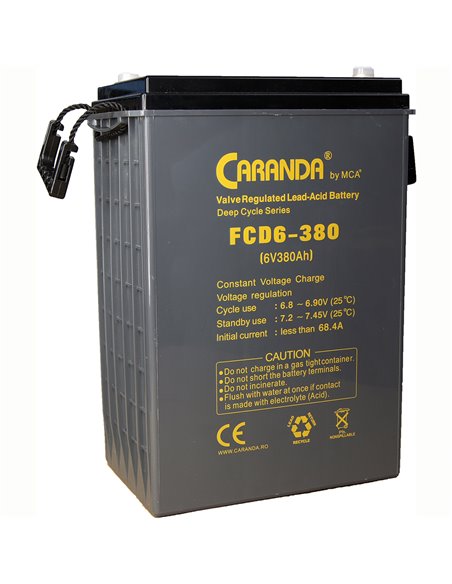 CARANDA FCD Deep Cycle 6V 380Ah