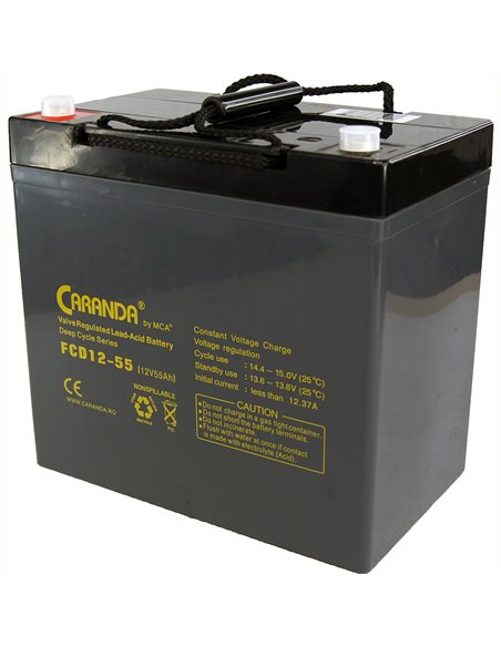 CARANDA FCD Deep Cycle 12V 55Ah