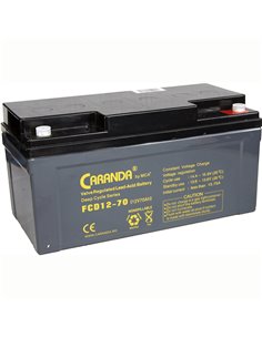 CARANDA FCD Deep Cycle 12V 70Ah