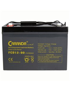 CARANDA FCD Deep Cycle 12V 90Ah