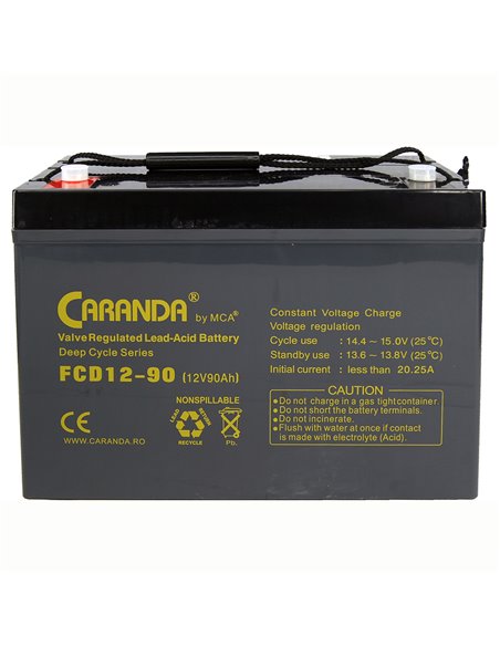 CARANDA FCD Deep Cycle 12V 90Ah