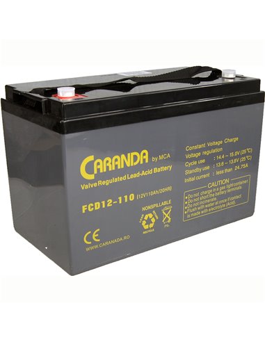 CARANDA FCD Deep Cycle 12V 110Ah