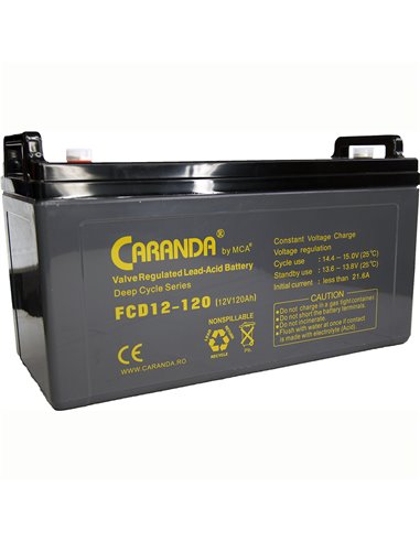 CARANDA FCD Deep Cycle 12V 120Ah