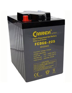 CARANDA FCD Deep Cycle Gel 6V 225Ah