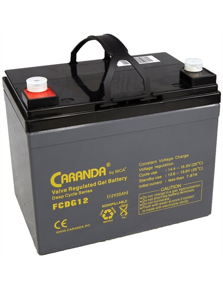 CARANDA FCD Deep Cycle Gel 12V 14Ah