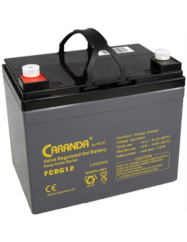 CARANDA FCD Deep Cycle Gel 12V 20Ah