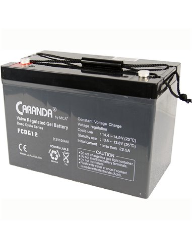 CARANDA FCD Deep Cycle Gel 12V 90Ah