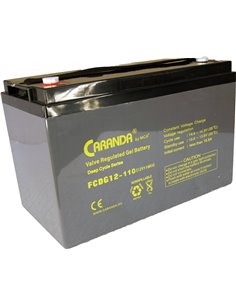 CARANDA FCD Deep Cycle Gel 12V 110Ah