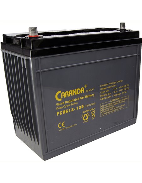 CARANDA FCD Deep Cycle Gel 12V 135Ah