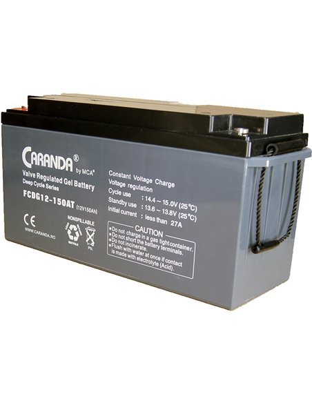 CARANDA FCD Deep Cycle Gel 12V 150Ah