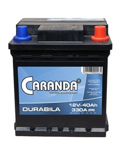 CARANDA DURABILA 12V 40Ah 330A - Borna Normala (dreapta +)