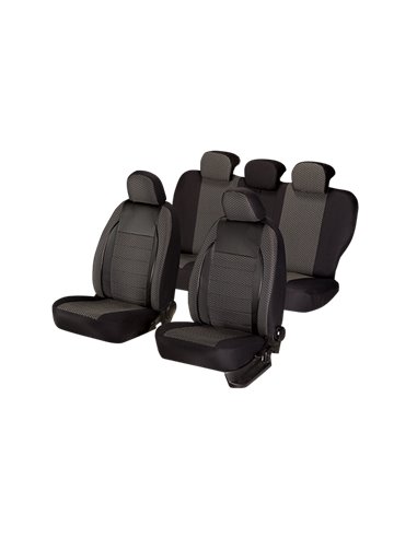 SET HUSE SCAUN ELEGANCE NEGRU