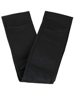 HUSA VOLAN PIELE NATURALA MULTI LINE NEGRU  37-39 CM
