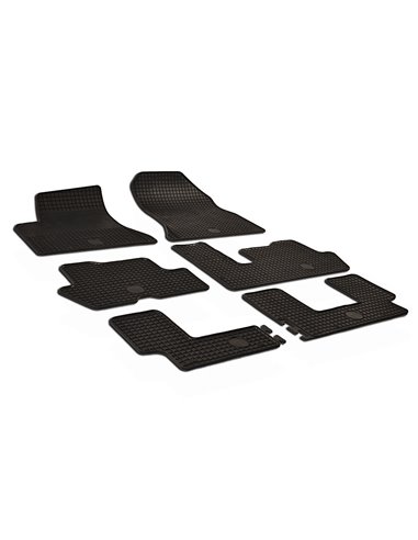 SET COVORASE AUTO CAUCIUC UMBRELLA PENTRU CITROEN C4 PICASSO (2007-). GRAND PICASSO (2007-) - 6 PCS