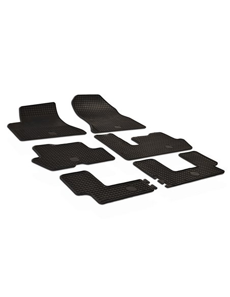 SET COVORASE AUTO CAUCIUC UMBRELLA PENTRU CITROEN C4 PICASSO (2007-). GRAND PICASSO (2007-) - 6 PCS