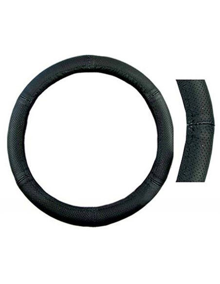 HUSA VOLAN PIELE NATURALA NEGRU 44-46 CM