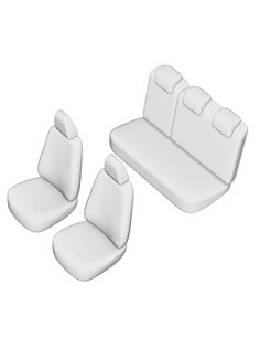 SET HUSE SCAUN UMBRELLA PENTRU DACIA DUSTER 2018 (BANCHETA FRACTIONATA) CU TETIERE SPATE IN FORMA DE L