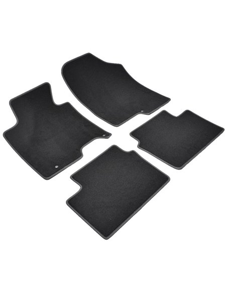 SET COVORASE AUTO MOCHETA UMBRELLA PENTRU KIA CEED II [JD]  (2012-2018)- SISTEME FIXARE INELE METALICE 15MM
