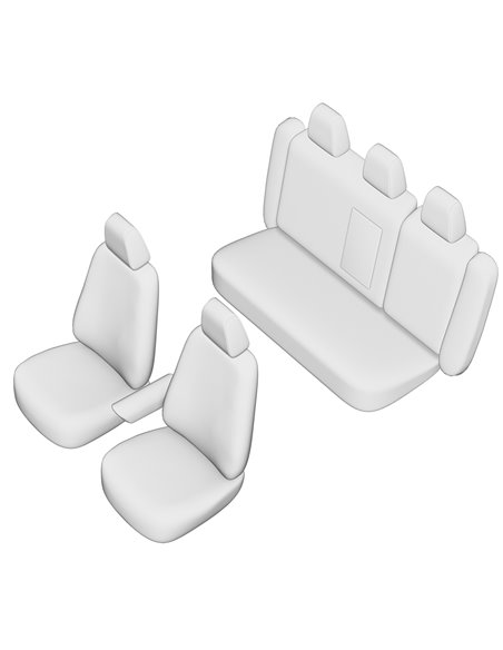SET HUSE SCAUN UMBRELLA PENTRU VOLKSWAGEN GOLF 5 2004-2009 (BANCHETA FRACTIONATA)