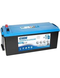 EXIDE DUAL AGM 12V 180Ah 900A - Borna Tip camion