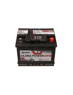 QWP Ultra Power START-STOP EFB 12V 60Ah 640A - Borna Normala (dreapta +)