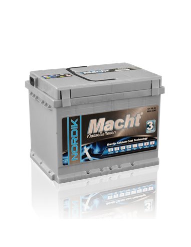 MACHT NORDIK 12V 56Ah 560A - Borna Normala (dreapta +)