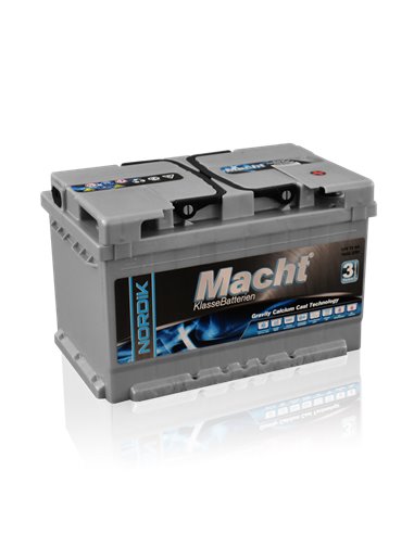 MACHT NORDIK 12V 72Ah 700A - Borna Normala (dreapta +)