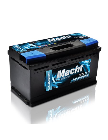 MACHT CLASSIC 12V 100Ah 800A - Borna Normala (dreapta +)