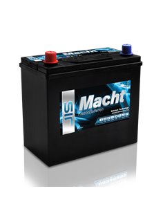 MACHT JIS 12V 60Ah 450A - Borna Inversa (stanga +)