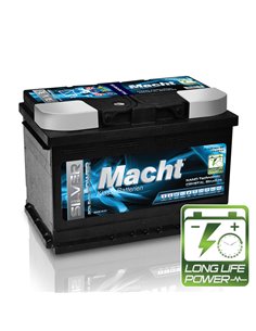 MACHT SILVER POWER 12V 75Ah 750A - Borna Normala (dreapta +)