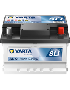 VARTA DYNAMIC AUX 12V 35Ah 520A - Borna Normala (dreapta +)