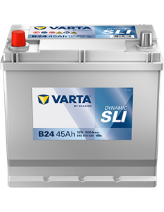 VARTA DYNAMIC SLI B24 12V 45Ah 300A - Borna Inversa (stanga +)
